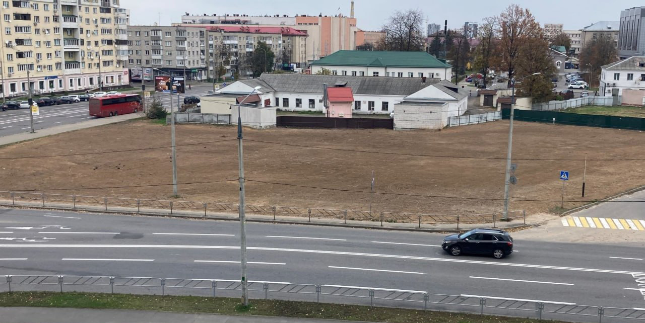 В Гомеле снесен долгострой на Кирова – Хатаевича